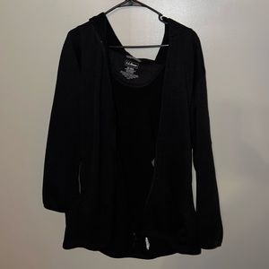 LL Bean zip up tunic length